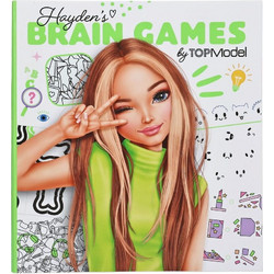 Top Model Μπλοκ Ζωγραφικής Haydens Brain Games Colouring Book (D14591)