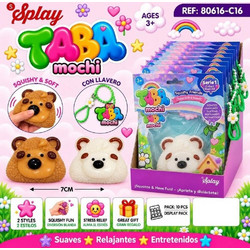 Squishy Bear assorted stress-relief 7cm