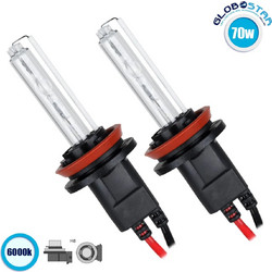 Globostar H8 Xenon 12V 70W 6000k 2τμχ