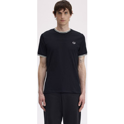 ΑΝΔΡΙΚΗ ΜΠΛΟΥΖΑ FRED PERRY M1588V-102 ΜΑΥΡΟ