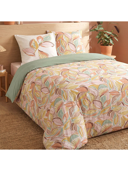 Παπλωματοθήκη King Size (260x240) 2 Όψεων + Διακοσμητικές Μαξιλαροθήκες S-F Laurel Multicolore CE484002