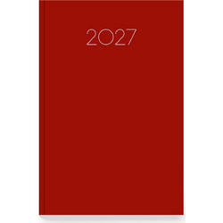 Ημερήσιο Ημερολόγιο Innostat 2027 Simple 21x29 Μπορντό