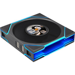 LIAN LI UNI FAN TL LCD FLEX Reversal Black Wireless 120 (1pc) Case Fan - No Controller Included