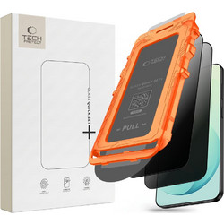 Szklo hartowane Tech-Protect Quick Set Spy+ 2-Pack prywatyzujace na Samsung Galaxy S26 FE