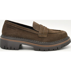 Loafers παπούτσια Γυναικεία Stonefly Rhea 9 σε καφέ δέρμα 224045 410