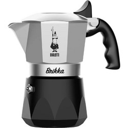 Bialetti Brikka Μπρίκι Espresso 2Cups Inox