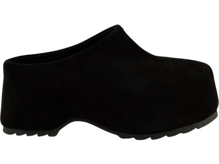 COLORS OF CALIFORNIA Γυναικεία Cow Suede Clog SIERRA - Μαύρα