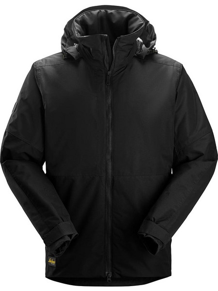 Μπουφάν Ψύχους 1104 AllroundWork Waterproof Snickers Black - Black - 0404
