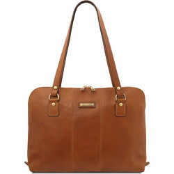 Tuscany Leather Ravenna Exclusive Γυναικεία Τσάντα Χειρός Φυσικό