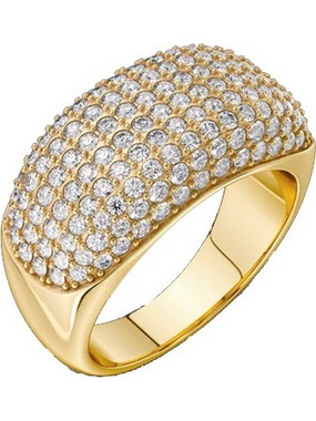 Edblad Luxe Γυναικείο Δαχτυλίδι από Ατσάλι Επιχρυσωμένο με Ζιργκόν 132448