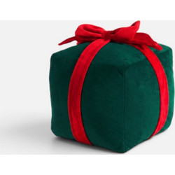 Χριστουγεννιάτικο Διακοσμητικό - Στοπ Πόρτας Gift 22X22X22 Green Nef-Nef Homeware