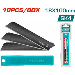 TOTAL Λάμα Ανταλλακτική Μαύρη SK4 18mmΧ100mm 10 Τεμάχια (THTCB181)