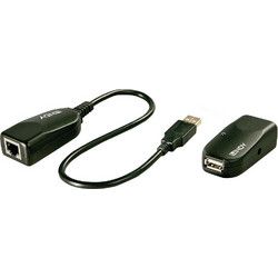 LINDY Extender USB 2.0 Cat5 Classic 1 Port 50m