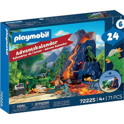 PLAYMOBIL ADVENT CALENDAR ΠΕΡΙΠΕΤΕΙΑ ΣΤΟ ΝΗΣΙ ΤΩΝ ΔΕΙΝΟΣΑΥΡΩΝ (72225)