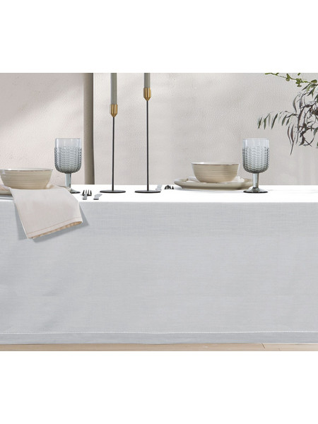 Τραπεζομαντηλο Ροτοντα Steady D180 nef nef Homeware White D:180cm