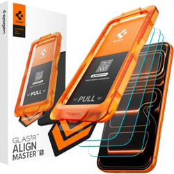 Spigen Προστασία Οθόνης Clear Screen GlastR Align Master Slim 3τμχ για iPhone 18 Pro / 17 Pro AGL10103