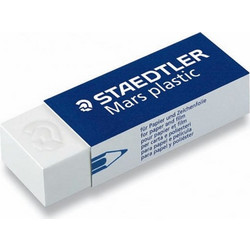 Γόμα Staedtler Mars Plastic Λευκή 52650