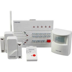 Konig SEC-ALARM 200 Ασύρματο Σύστημα Συναγερμού με 1 Ανιχνευτή Κίνησης, 2 Αισθητήρες Πόρτας, 1 Τηλεχειριστήριο, Κέντρο, Πληκτρολόγιο (GSM)