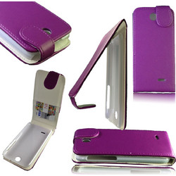 Δερμάτινη Θήκη Flip για HTC Desire 310 Μώβ (ΟΕΜ)
