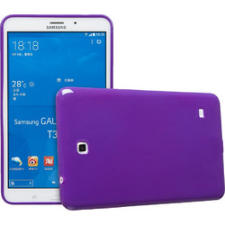 Θήκη Σιλικόνης για το Samsung Galaxy Tab 4 8 T330 Μώβ (ΟΕΜ)