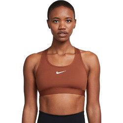 Nike Swoosh Bra Αθλητικό Μπουστάκι με Μέτρια Στήριξη Rusted DX6821-832