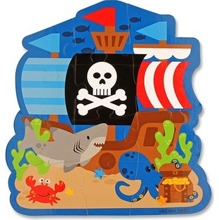 Παιδικό Puzzle Stephen Joseph Pirate 12 Κομμάτια