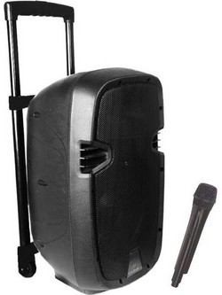 Ibiza Sound HYBRID10VHF-BT Σύστημα Καραόκε με Ασύρματο Μικρόφωνο