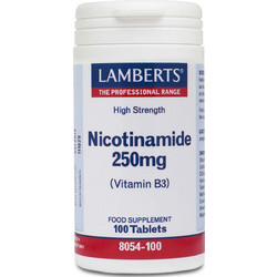 Lamberts Nicotinamide 250mg 100 Ταμπλέτες