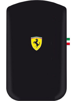 Θήκη Scuderia Ferrari Nubuck Pouch Simple (FENUV1BL) Universal Μαύρο