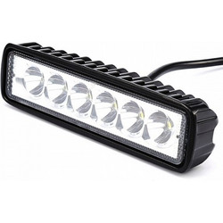 Προβολέας EPISTAR LED LMS 18 Watt Υψηλής Ισχύος 10-30 Volt