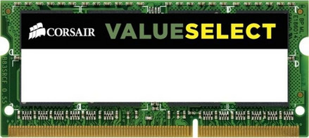 RAM Corsair Value Select 8GB (1X8GB) DDR3 RAM 1600MHz SoDimm CMSO8GX3M1A1600C11