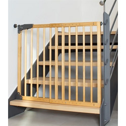 Reer Πορτάκι Ασφαλείας Basic Active Wood 65,5-106cm