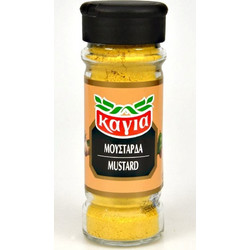 ΜΟΥΣΤΑΡΔΑ ΣΕ ΣΚΟΝΗ ΚΑΓΙΑ 50g γυάλινο βαζάκι 1.76oz Μπαχαρικά