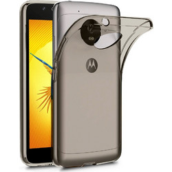 Terrapin Back Cover Silicone Clear Black (Moto G5)