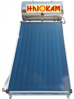ΗΛΙΟΚΑΜ Ηλιακός Θερμοσίφωνας 120lt 2m² Inox Τριπλής Ενέργειας