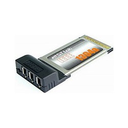 PCMCIA Cardbus 3x Firewire IEEE1394a (Oem)