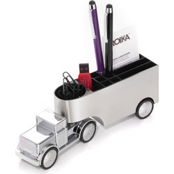 Pen holder and paper clip holder/paper weight OFFICE TRUCKER