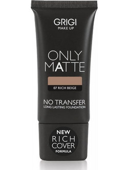 Grigi Only Matte 07 Rich Beige Liquid Foundation