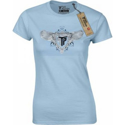 T SHIRT ΓΥΝΑΙΚΕΙΟ TAKE POSITION, ΜΕΤΑΛΛΙΚΟ LOGO, ΣΕ 5 ΧΡΩΜΑΤΑ, 500-0001