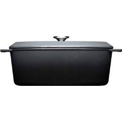 WOLL Μαντέμενια Γάστρα Ορθογώνια Carbon Grey Iron Black 34cm
