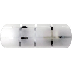 ΑΠΛΙΚΑ ARLIGHT TWILIGHT CY150/1 ΑΠΟ ΓΥΑΛΙ ΚΑΙ ΜΕΤΑΛΛΟ ΛΕΥΚΟ 18,5Χ7CM