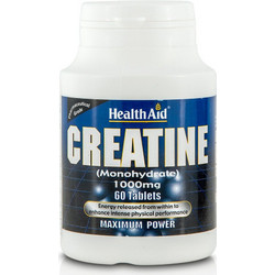 Health Aid Creatine 1000mg 60 Ταμπλέτες