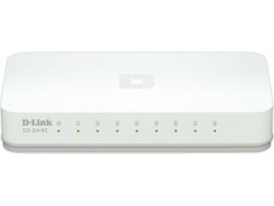 D-Link GO-SW-8E Unmanaged L2 Switch με 8 Θύρες Ethernet 100Mbps