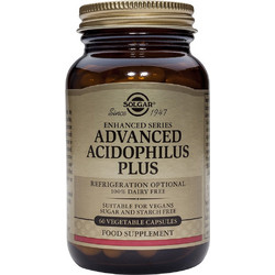 Solgar Advanced Acidophilus Plus Προβιοτικά 60 Κάψουλες