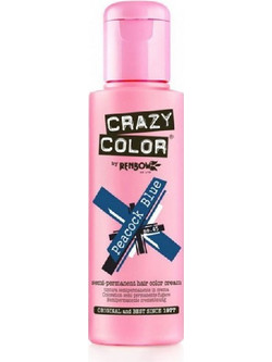 Crazy Color 45 Peacock Blue Ημιμόνιμη Βαφή Μαλλιών 100ml