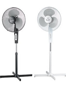 IQ PSF-43 Ανεμιστήρας Δαπέδου Ορθοστάτης 60cm 55W Μαύρος