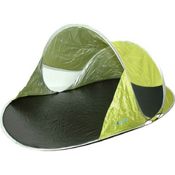 Campus Aruba Τέντα Παραλίας 2 Ατόμων Pop Up Lime 245x145x95cm