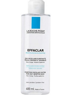 La Roche-Posay Effaclar Micellar Water Ντεμακιγιάζ για Ευαίσθητη & Λιπαρή Επιδερμίδα 400ml