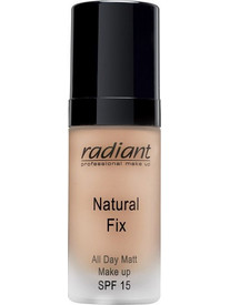 Radiant Natural Fix All Day Matt Liquid Make Up SPF15 05 Light Tan 30ml