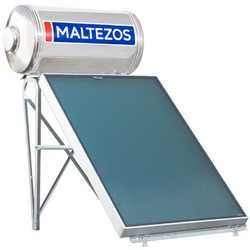 Maltezos H SAC Ηλιακός Θερμοσίφωνας 125lt 1.5m² Inox Τριπλής Ενέργειας